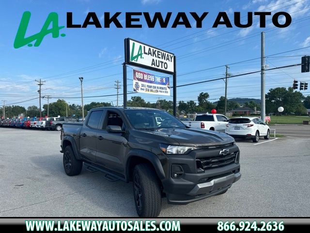 Harvest Bronze Metallic 2025 Chevrolet Colorado Pickup Truck Four-Wheel Drive 8-Speed Automatic