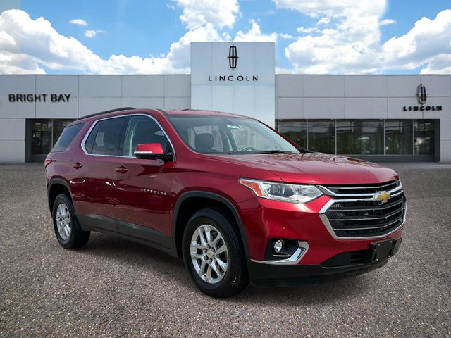 Cajun Red Tintcoat 2021 Chevrolet Traverse LT Cloth AWD SUV / Crossover Four-Wheel Drive 9-Speed Automatic