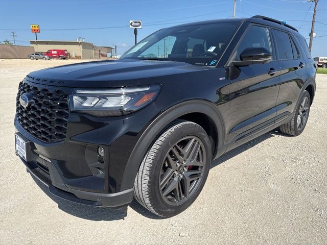 Agate Black Metallic 2025 Ford Explorer SUV / Crossover All-Wheel Drive Automatic