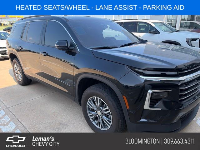 Mosaic Black Metallic 2025 Chevrolet Traverse SUV / Crossover Front-Wheel Drive 8-Speed Automatic