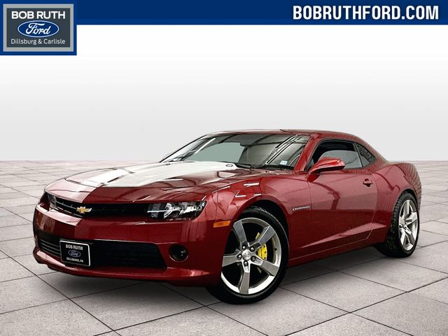 Red Rock Metallic 2015 Chevrolet Camaro Coupe Rear-Wheel Drive 6-Speed Manual