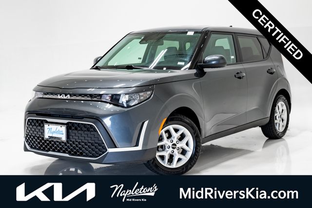 Gravity Gray 2024 Kia Soul SUV / Crossover Front-Wheel Drive Continuously Variable Transmission