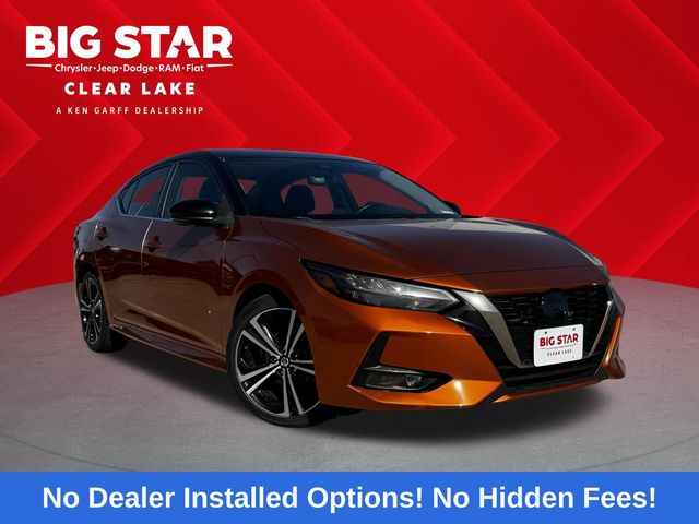 2022 Nissan Sentra SR Orange at North Houston Mitsubishi