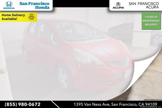 Milano Red 2013 Honda Fit Base Hatchback Front-Wheel Drive 5-Speed Automatic