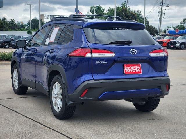 2025 Toyota Corolla Cross LE Blue at Don McGill Toyota
