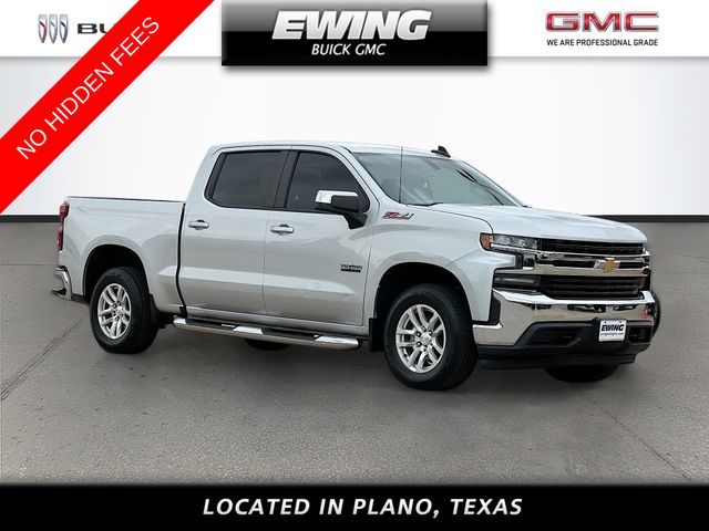 Silver Ice Metallic 2021 Chevrolet Silverado 1500 Pickup Truck Four-Wheel Drive 8-Speed Automatic
