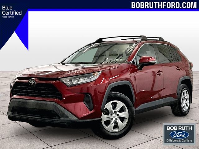 2020 Toyota RAV4 LE Red at Bob Ruth Ford