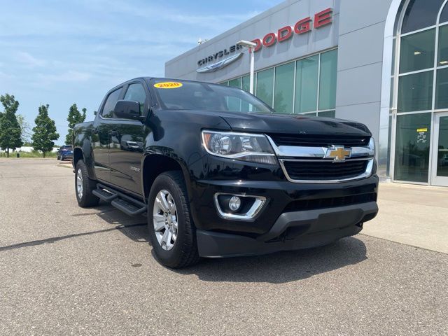 2020 Chevrolet Colorado LT - Black exterior view 3