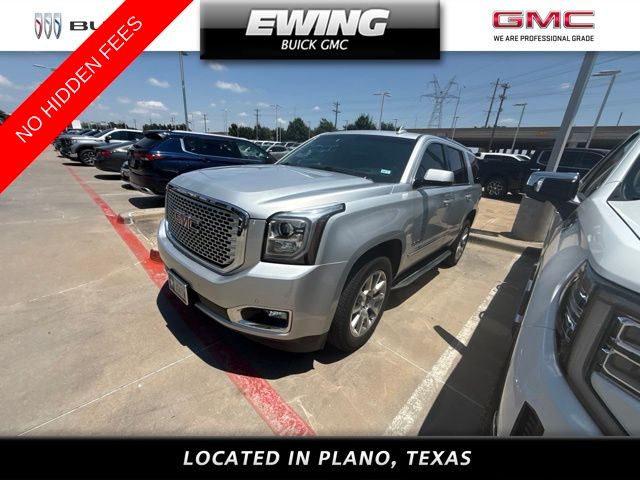 Quicksilver Metallic 2017 GMC Yukon SUV / Crossover Four-Wheel Drive 8-Speed Automatic Overdrive
