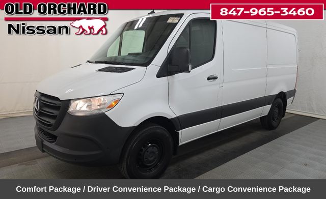 White 2023 Mercedes-Benz Sprinter Cargo Van Rear-Wheel Drive 9-Speed Automatic