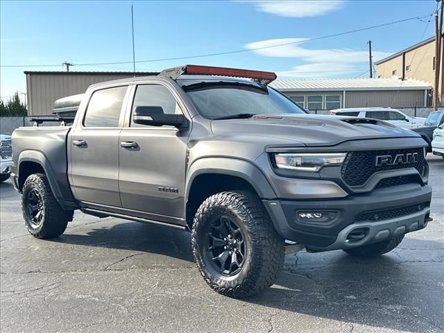 Gray (Granite Crystal Metallic Clearcoat) 2021 RAM 1500 TRX Crew Cab 4WD Pickup Truck All-Wheel Drive 8-Speed Automatic