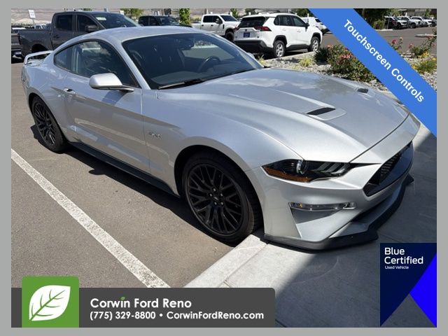 Ingot Silver Metallic 2019 Ford Mustang Coupe Rear-Wheel Drive Automatic