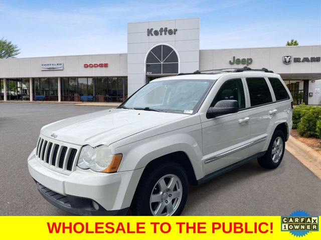 Stone White Clearcoat 2010 Jeep Grand Cherokee SUV / Crossover 4X2 5-Speed Automatic