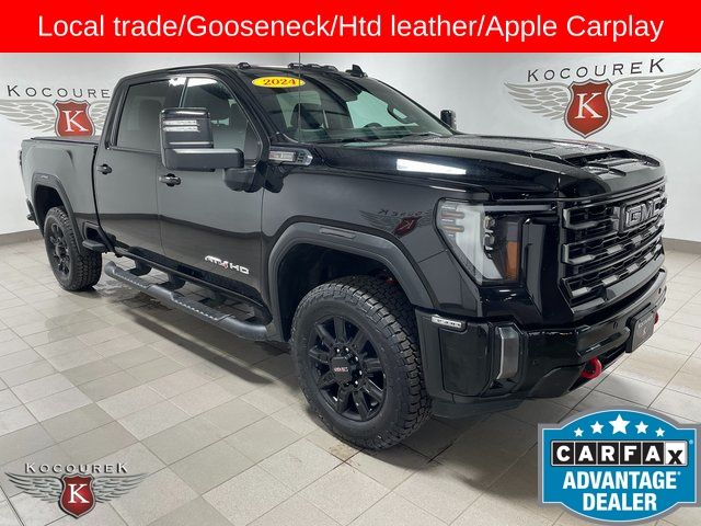 Onyx Black 2024 GMC Sierra 3500HD Pickup Truck Four-Wheel Drive Automatic