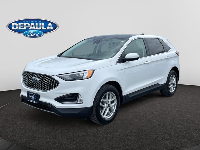 Oxford White 2023 Ford Edge SEL AWD SUV / Crossover All-Wheel Drive 8-Speed Automatic