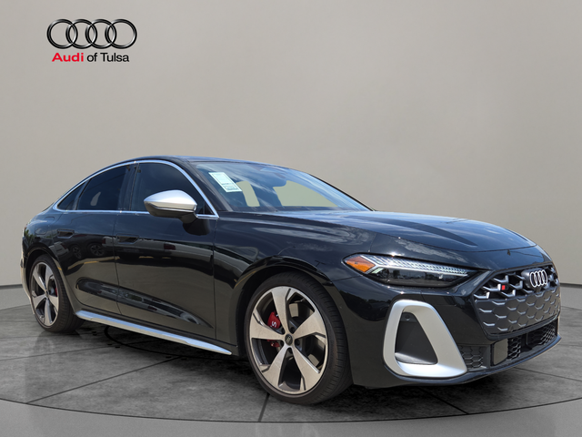 Mythos Black Metallic 2025 Audi S5 3.0T quattro Premium Plus Sedan All-Wheel Drive 7-Speed Automatic