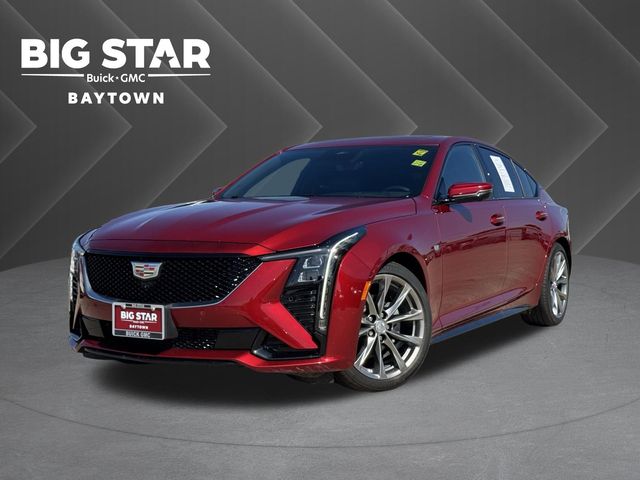 2025 Cadillac CT5 Sport Red at Bayway Cadillac of The Woodlands