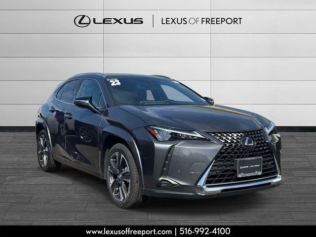 Gray 2023 Lexus UX Hybrid 250h Premium AWD SUV / Crossover All-Wheel Drive Continuously Variable Transmission