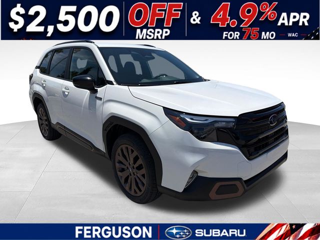 Crystal White Pearl 2026 Subaru Forester Hybrid SUV / Crossover All-Wheel Drive Continuously Variable Transmission
