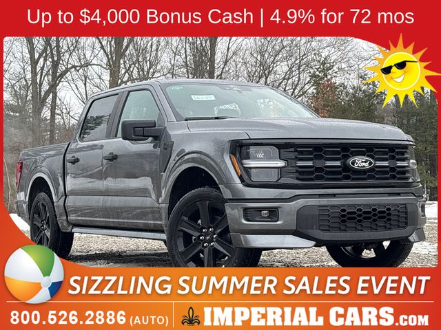 Carbonized Gray Metallic 2026 Ford F-150 Pickup Truck Four-Wheel Drive Automatic
