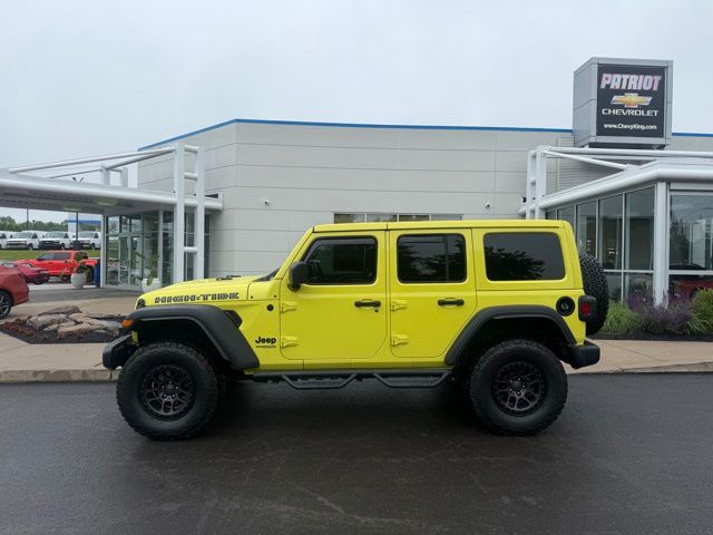 High Velocity Clearcoat 2022 Jeep Wrangler Unlimited High Tide 4WD SUV / Crossover Four-Wheel Drive 8-Speed Automatic