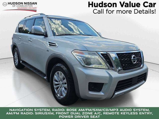 Brilliant Silver 2017 Nissan Armada SV 4WD SUV / Crossover Four-Wheel Drive 7-Speed Automatic