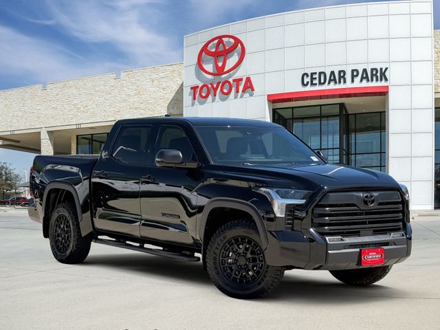 Midnight Black Metallic 2026 Toyota Tundra SR5 CrewMax Cab 4WD Pickup Truck Four-Wheel Drive Automatic