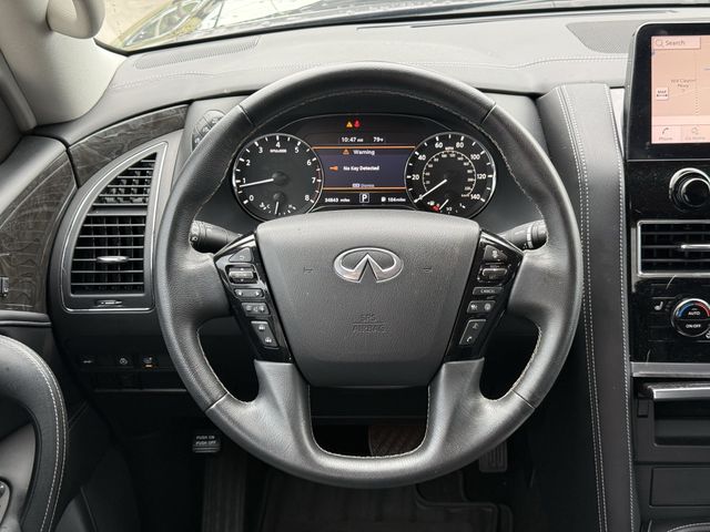 2023 INFINITI QX80 LUXE Gray at AutoSavvy Houston Northwest