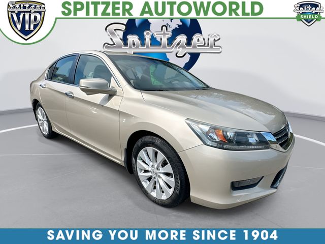 Champagne Frost Pearl 2015 Honda Accord Sedan Front-Wheel Drive Continuously Variable Transmission