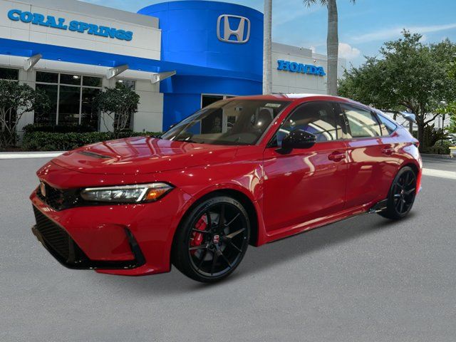 Rallye Red 2026 Honda Civic Type R Hatchback Front-Wheel Drive 6-Speed Manual