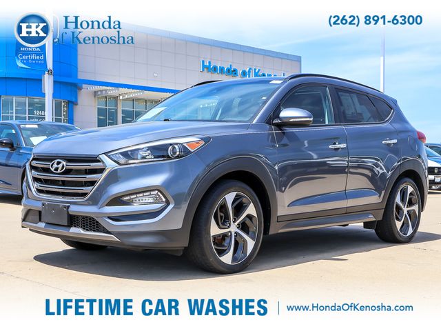 Coliseum Gray 2016 Hyundai Tucson 1.6T Limited AWD SUV / Crossover All-Wheel Drive 7-Speed Automatic