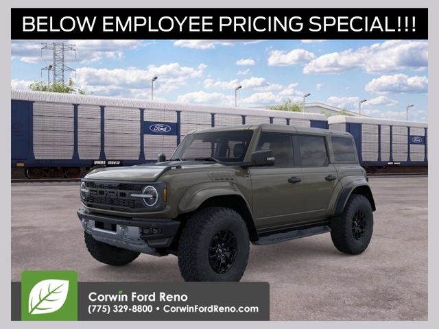 Gray 2026 Ford Bronco Raptor SUV / Crossover Four-Wheel Drive Automatic
