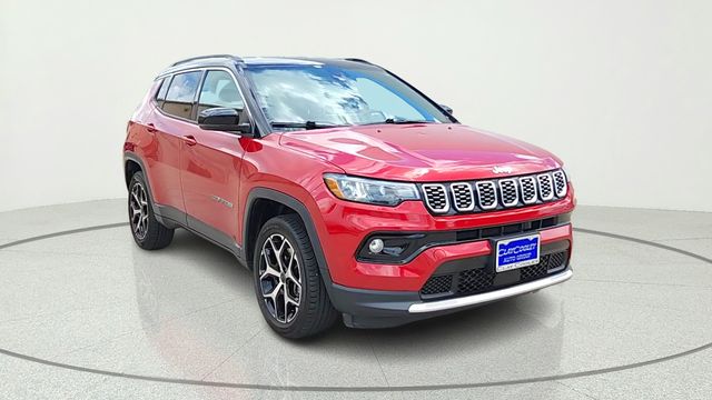 Red Hot Pearlcoat 2025 Jeep Compass Limited 4WD SUV / Crossover Four-Wheel Drive 8-Speed Automatic