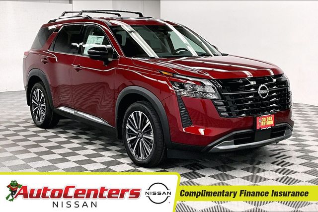 Red (Scarlet Ember Tintcoat) 2026 Nissan Pathfinder SUV / Crossover All-Wheel Drive 9-Speed Automatic