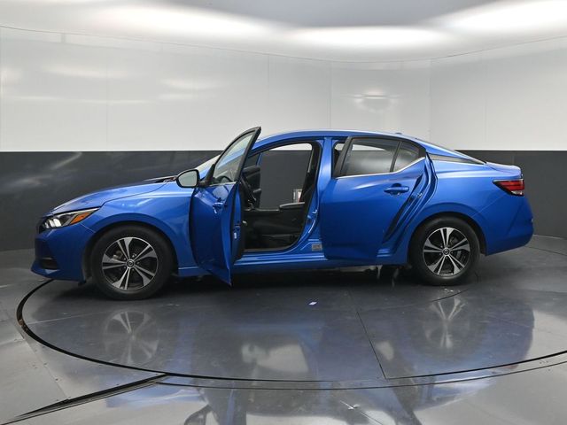2023 Nissan Sentra SV Blue at DeMontrond Mazda