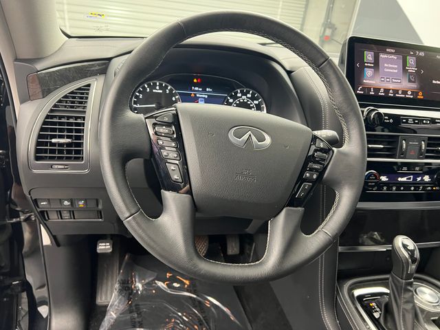 2023 Mineral Black Infiniti QX80 LUXE RWD SUV