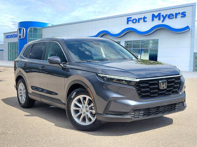 sparkle silver metallic 2024 Honda CR-V SUV / Crossover Front-Wheel Drive Continuously Variable Transmission