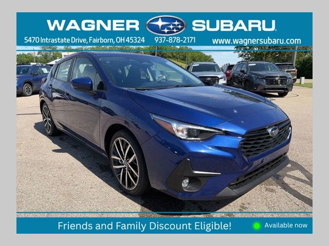 Sapphire Blue Pearl 2026 Subaru Impreza Wagon All-Wheel Drive Continuously Variable Transmission