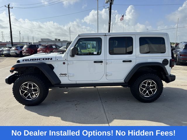 2024 Jeep Wrangler Rubicon White at Bayway Cadillac of The Woodlands