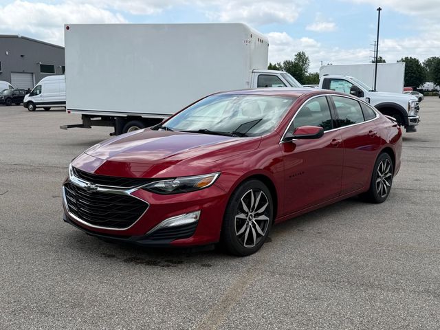 Cherry Red 2021 Chevrolet Malibu RS FWD Sedan Front-Wheel Drive Continuously Variable Transmission