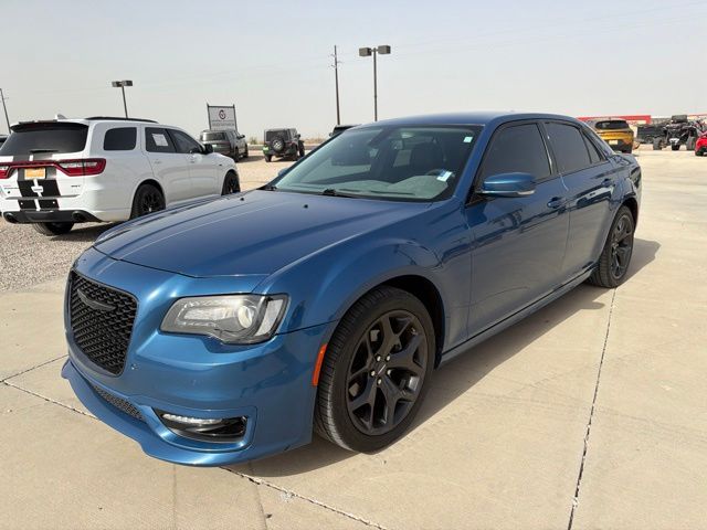 Blue (Frostbite) 2021 Chrysler 300 Sedan Rear-Wheel Drive 8-Speed Automatic