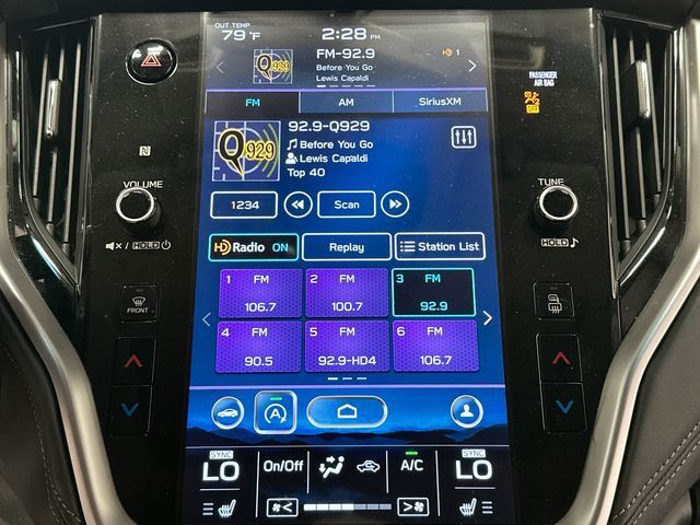2022 Subaru Outback Premium Silver at Rafferty Subaru