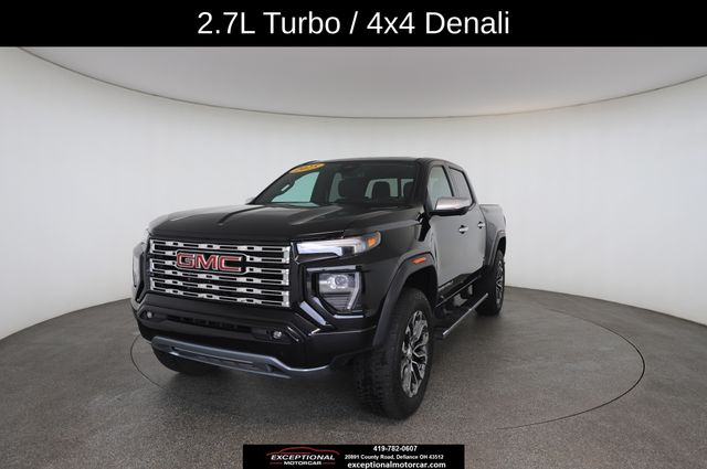 Onyx Black 2025 GMC Canyon Pickup Truck Four-Wheel Drive 8-Speed Automatic