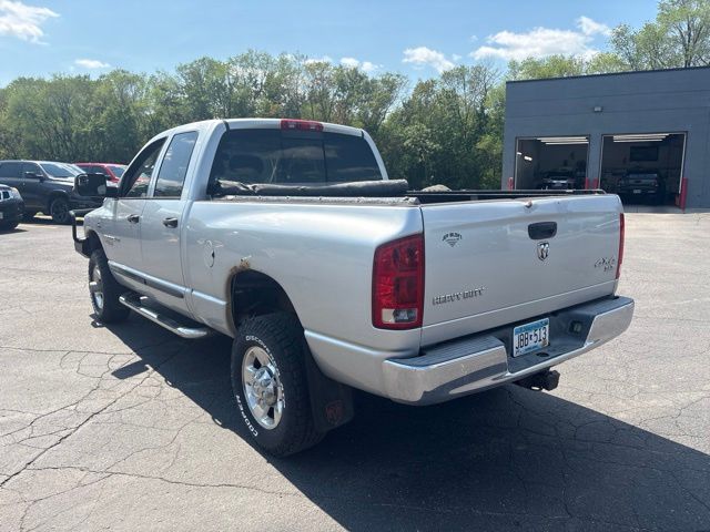 2006 Bright Silver Metallic Clearcoat Dodge Ram 2500 SLT 4X4 Truck