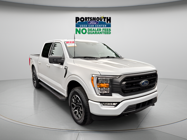 White 2023 Ford F-150 Pickup Truck Four-Wheel Drive Automatic