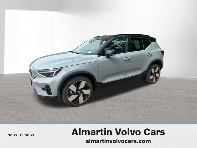 Gray Metallic 2026 Volvo EX40 Twin Plus AWD SUV / Crossover All-Wheel Drive 1-Speed Automatic