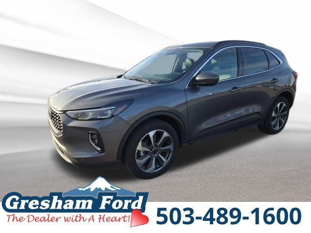 Gray 2023 Ford Escape SUV / Crossover All-Wheel Drive 8-Speed Automatic