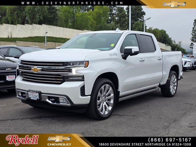 Pearl 2021 Chevrolet Silverado 1500 High Country Crew Cab RWD Pickup Truck 4X2 8-Speed Automatic