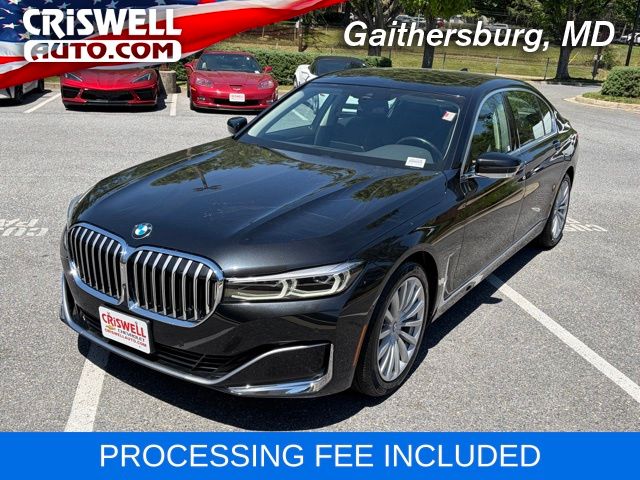 Black Sapphire Metallic 2022 BMW 7 Series Sedan All-Wheel Drive 8-Speed Automatic