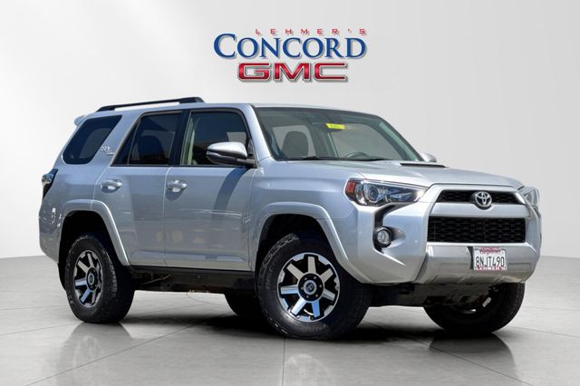 Classic Silver Metallic 2019 Toyota 4Runner SUV / Crossover Four-Wheel Drive 5-Speed Automatic Overdrive